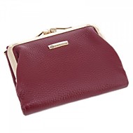 Бордовое портмоне