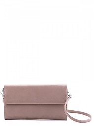 Бежевая сумка планшет